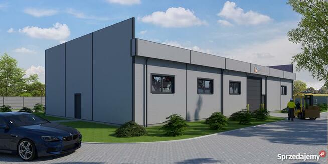 Wizualizacje architektoniczne - budynek produkcyjnego