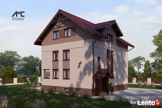 Projekt kolorystyki elewacji domu jednorodzinnego