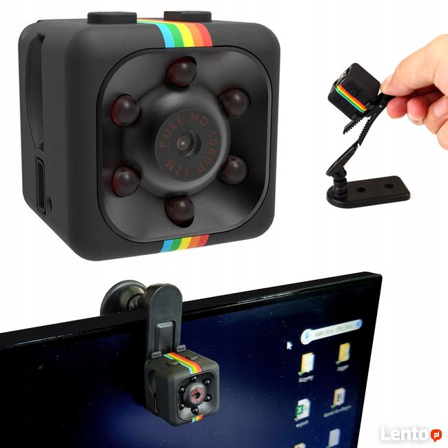 Mini Kamera Szpiegowska Internetowa Full HD Detekcja Ruchu