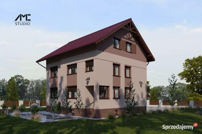 Projekt kolorystyki elewacji domu jednorodzinnego