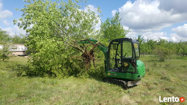 Usługi mini koparka cała wielkopolska