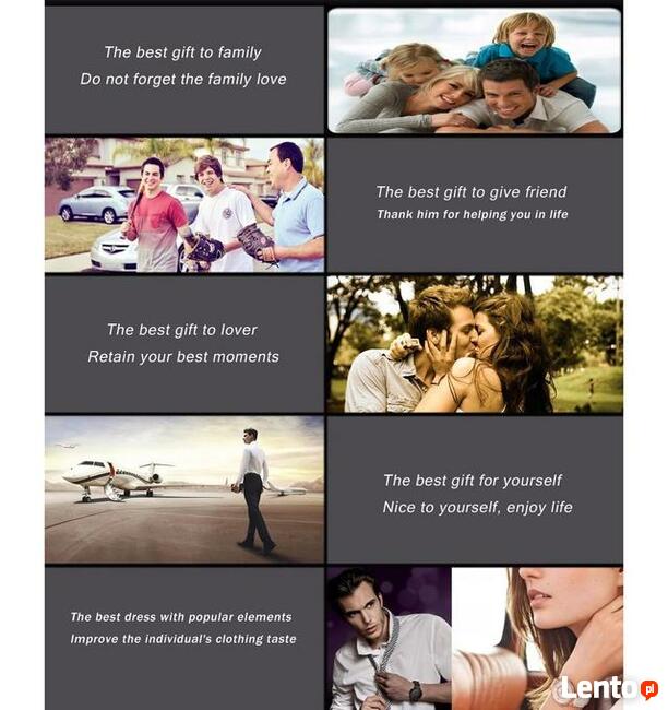 2020 Fashion ZEGAREK nareczny z datownikiem Quartz GOLD