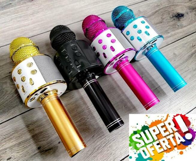 Mikrofon bezprzewodowy karaoke głośnik BLUETOOTH NOWY !