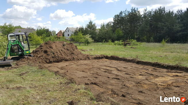 Usługi mini koparka cała wielkopolska