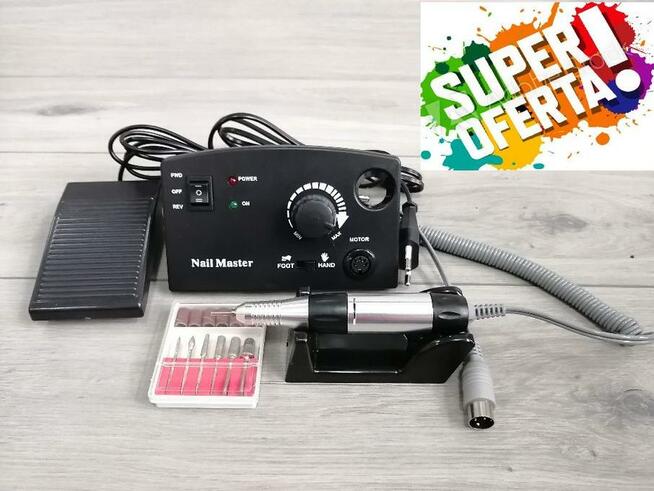 Profesjonalna frezarka do stylizacji paznokci30W 2500 obrot.