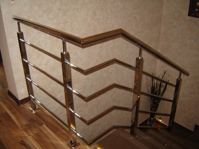 Nowoczesne balustrady, bramy, ogrodzenia malowane i nierdzewn