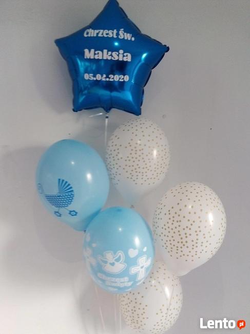 Balony Rybnik- napełniamy też helem balony Klienta
