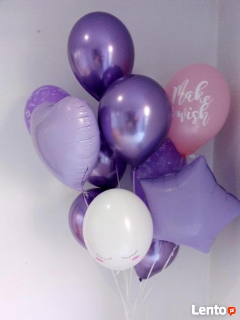 Balony Rybnik- napełniamy też helem balony Klienta