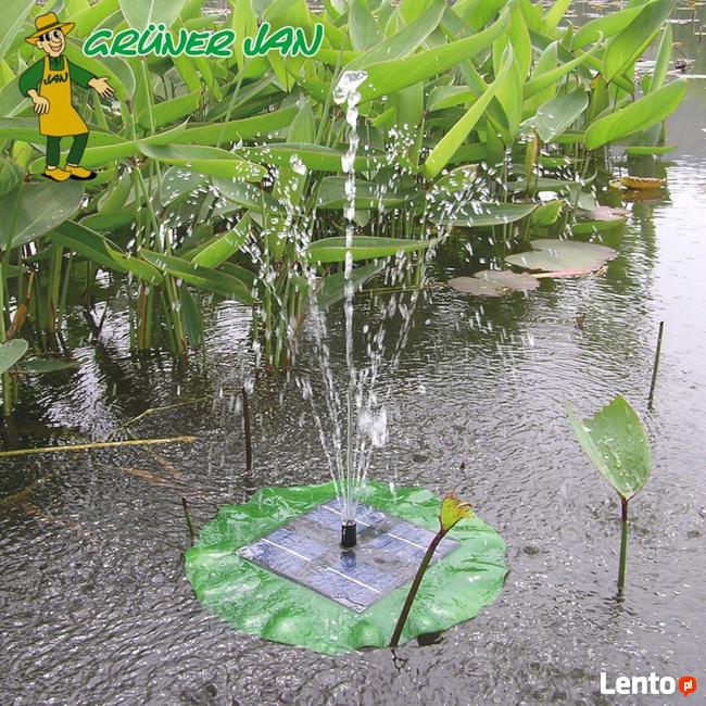 SOLARNA Fontanna.Pływająca POMPA.OCZKO WODNE.Napowietrzacz.S