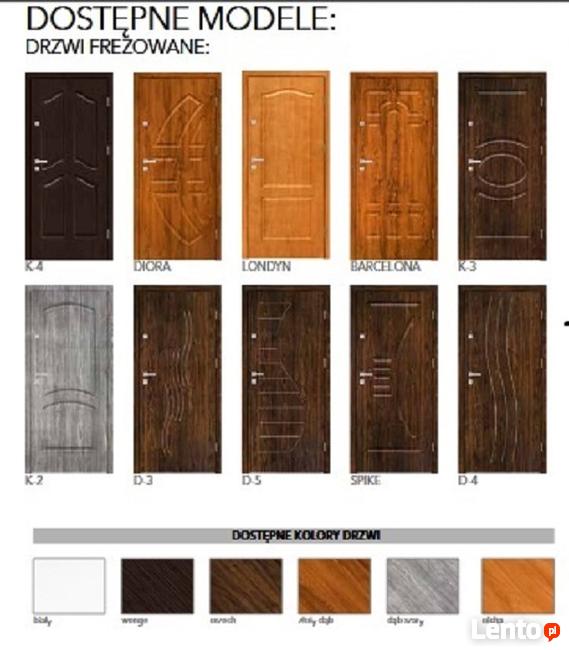 Drzwi wejściowe do mieszań i domów-Produkt Polski