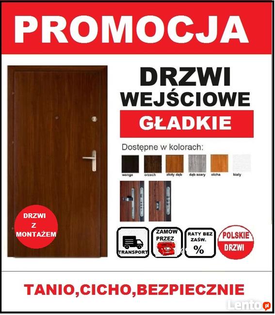 Drzwi wejściowe do mieszań i domów-Produkt Polski