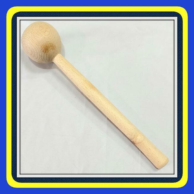 JB Pałka Ucierak Drewniany Kula do Ucierania dł.28cm