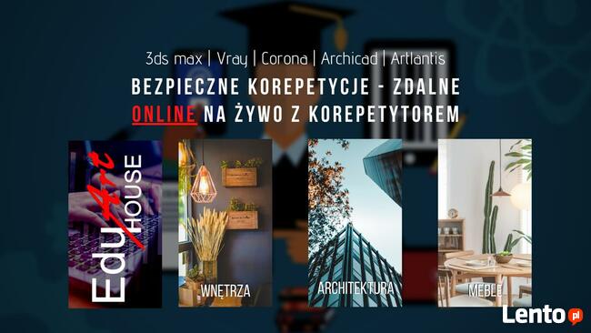 Lekcje Kurs Polska 3ds max, Vray, Corona, Archicad On-line