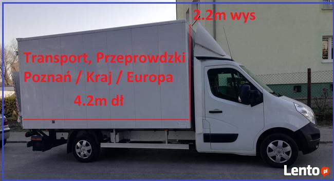 Transport Poznań , transport z winda, transport palet