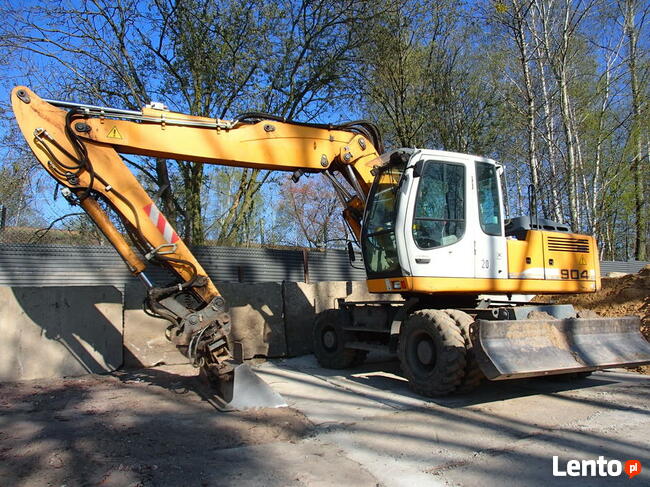 Usługi koparką, kop-ładowarką. Transport.Ziemia, kruszywa...