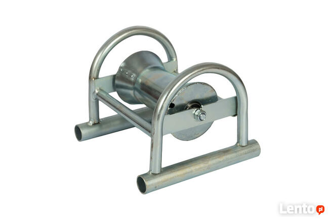 Rolka prosta do przeciągania kabli i przewodów, rolki kablow