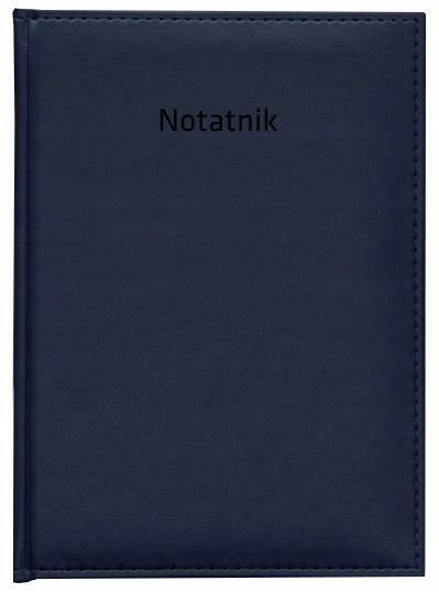Notatnik A4 notes w linie w ekoskórze eleganckie notesy