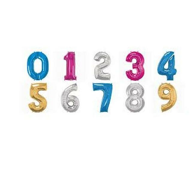 balony foliowe na urodziny , chrzest