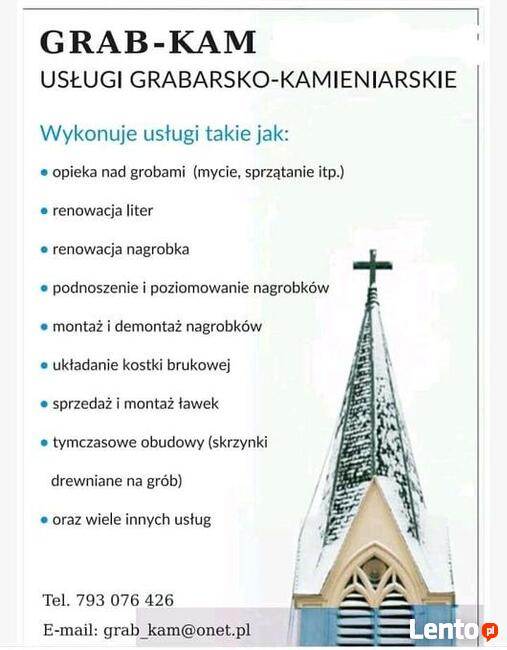 Opieka nad grobami, ogrodem