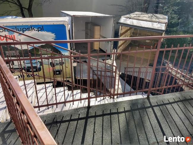 Bagażówka z windą i paleciakiem, przeprowadzki PL UE