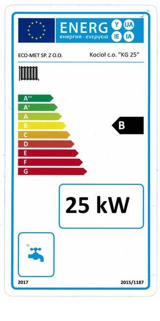 PIEC NA EKOGROSZEK Z PODAJNIKIEM 25KW 220M2 KOCIOL CO