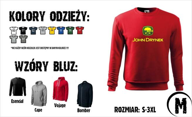 Odzież robocza, znakowanie logiem firmy , druk DTG