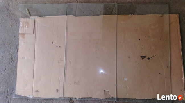 Szklana szyba 35x66,5cm, 3 sztuki