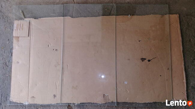 Szklana szyba 35x66,5cm, 3 sztuki
