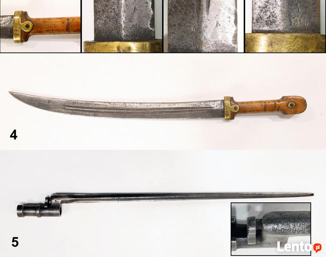 Biała broń + pistolety czarnoprochowe