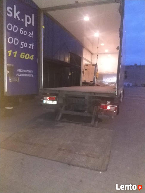 BIG Bagażówka z windą Przeprowadzki Transport mebli rtv agd