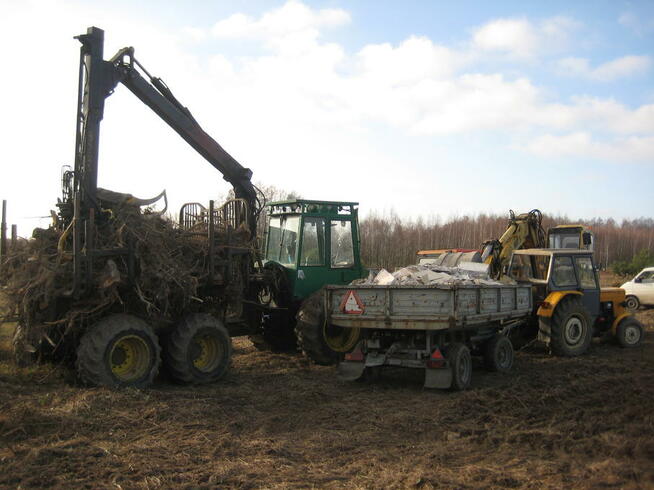 Wycinka, karczowanie korzeni, sprzątanie, koszenie, porządki