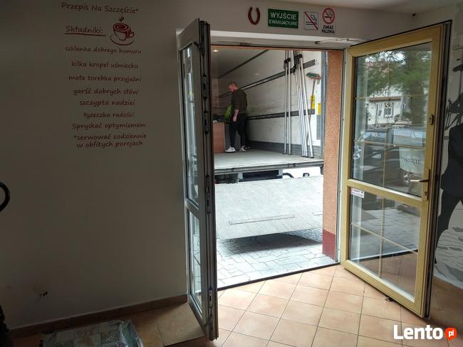 BIG Bagażówka z windą Przeprowadzki Transport mebli rtv agd