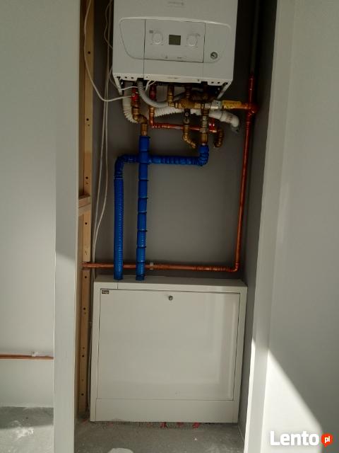 Usługi gazowe i hydrauliczne.