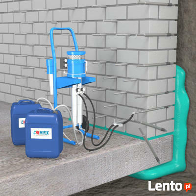 Hydroizolacje fundamentów domow iniekcja krystaliczna łódz