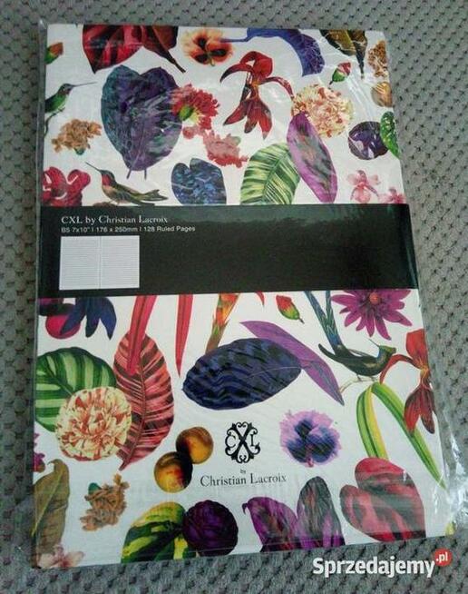 Koliberek rajski ogród Christian Lacroix ekskluzywny notes