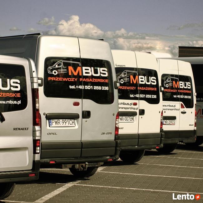 Przewozy pasażerskie Września bus 9-24 osobowe przewóz osób