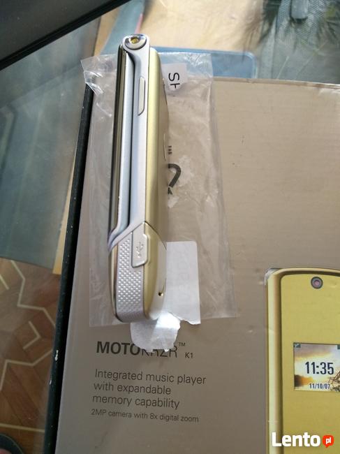Motorola K1 Gold ✓Nowa ✓