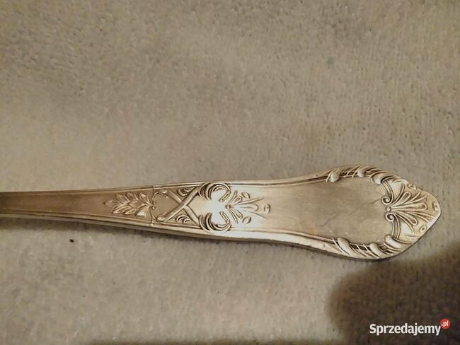 sztućce posrebrzane hefra 60 met