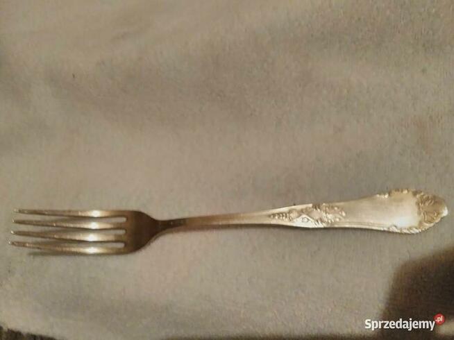 sztućce posrebrzane hefra 60 met