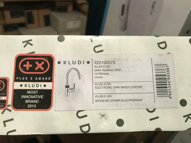 Bateria elektroniczna kuchenna KLUDI E-GO