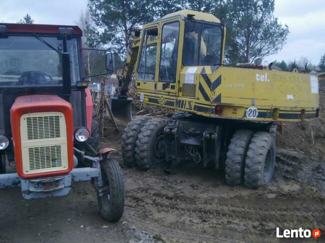 PRACE ZIEMNE, KOPARKA KOŁOWA, MINIKOPARKA, 200 PLN / godz.