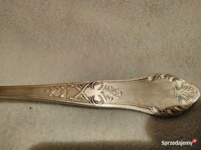 sztućce posrebrzane hefra 60 met