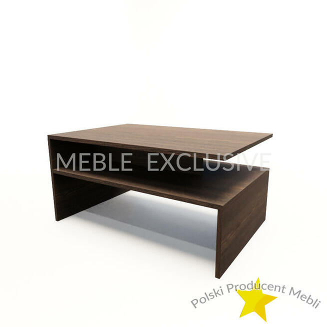 Stolik Kawowy Ława Biała/Wenge/Sonoma PŁYTA 18 mm