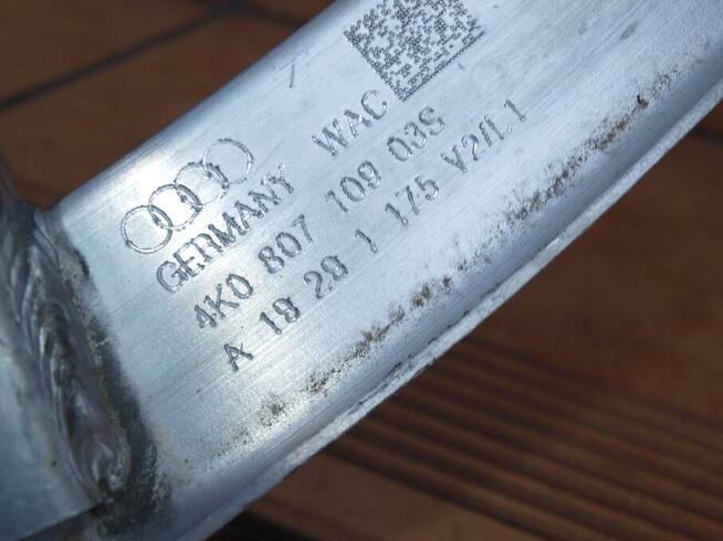 Audi A6 C8 belka wzmocnienie zderzaka przód 2018 - 2021r