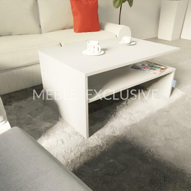 Stolik Kawowy Ława Biała/Wenge/Sonoma PŁYTA 18 mm