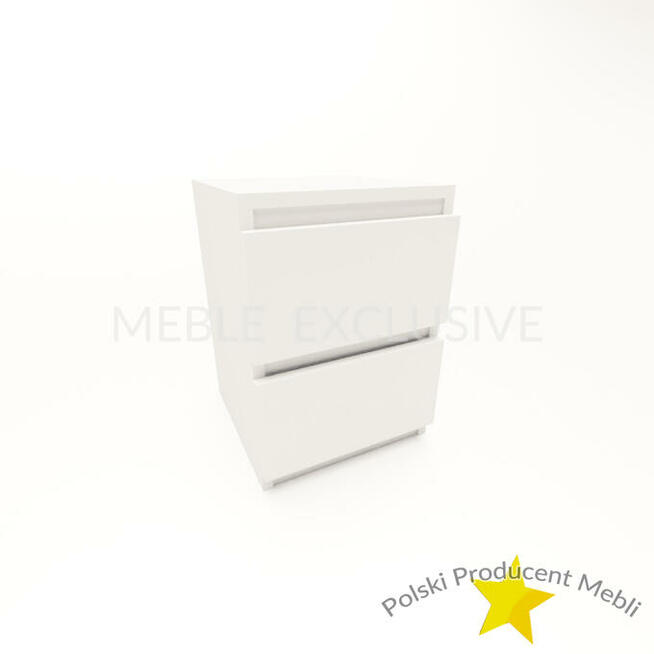 SZAFKA NOCNA 2 SZUFLADY BIAŁA/SONOMA/WENGE PŁYTA 18 mm !
