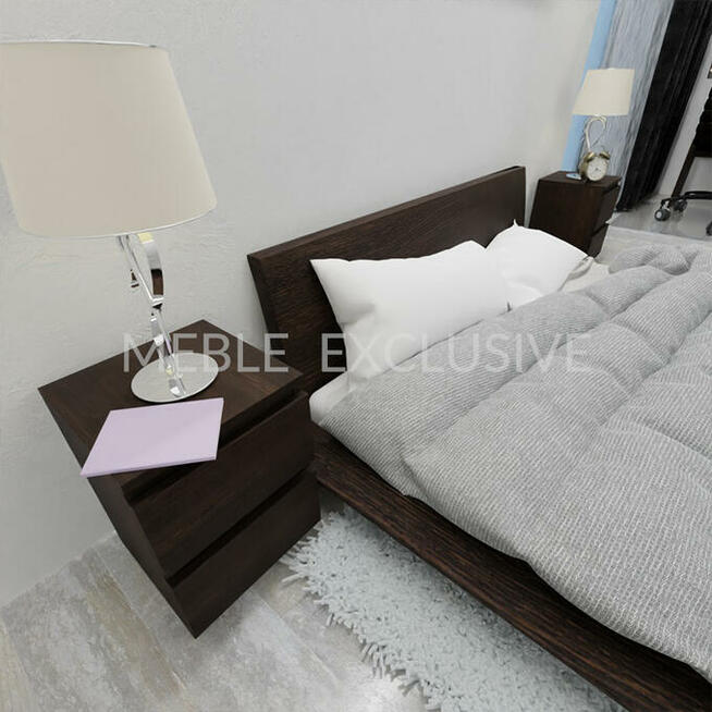 SZAFKA NOCNA 2 SZUFLADY BIAŁA/SONOMA/WENGE PŁYTA 18 mm !