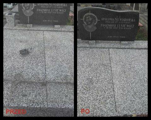 Nagrobki - czyszczenie!!!
