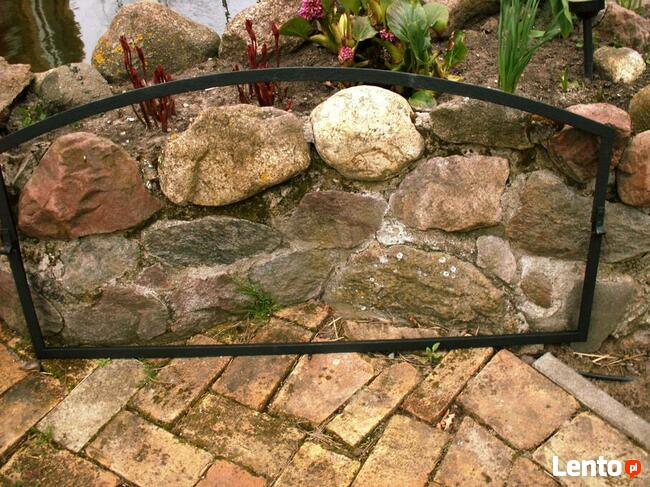 Stara rama lustro aranżacja loft retro industrial 123x63