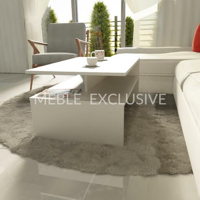 Stolik Kawowy Ława Biała/Wenge/Sonoma PŁYTA 18 mm